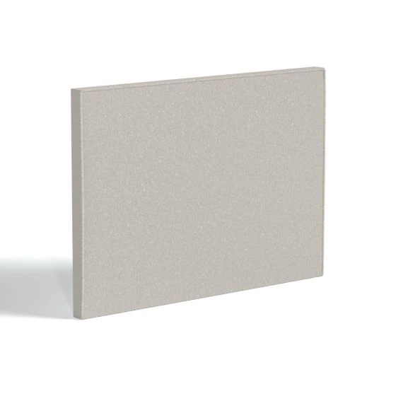 Tête de lit Irrésistible l.190 tissu bouclette crème