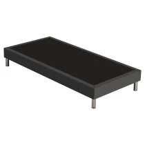 Sommier tapissier + pieds 80x200 SR15 anthracite 3