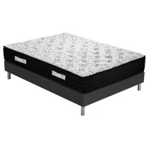 Ensemble tapissier Black Matress SR15 Anthracite 140x190