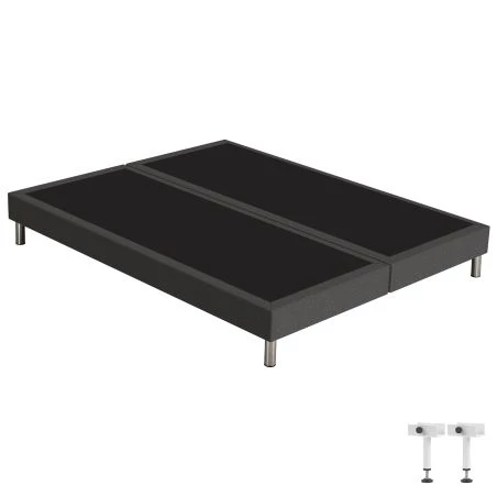 Ensemble tapissier Rugby SR15 Anthracite 180x200