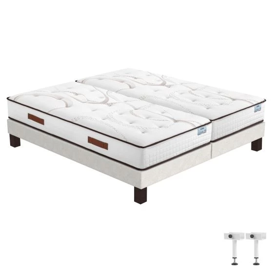 Ensemble tapissier Repere SR15 Beige 2x80x200