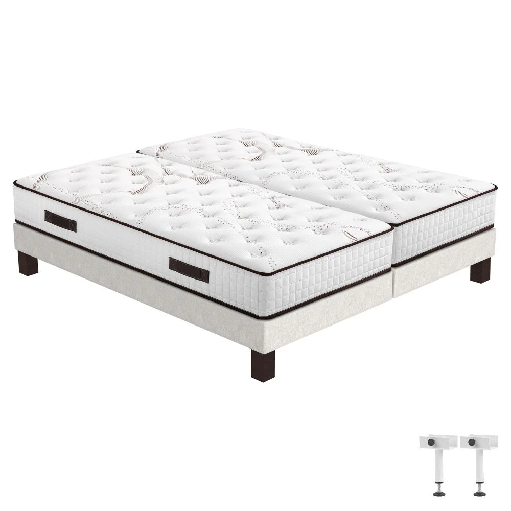 Ensemble tapissier Myriade 4 SR15 Beige 2x80x200