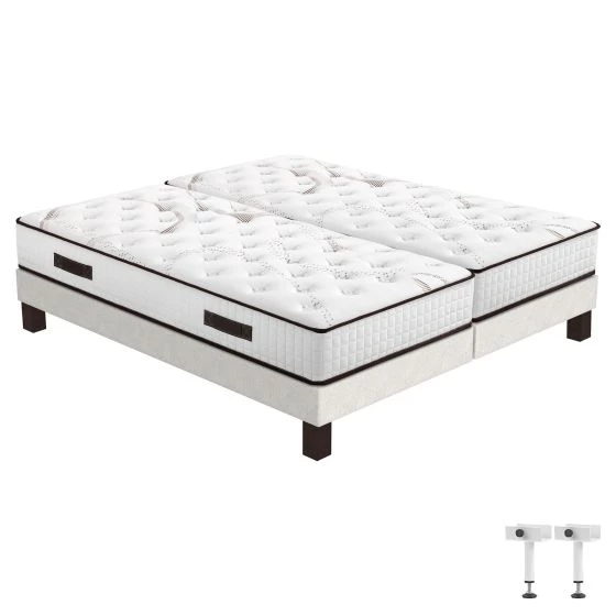 Ensemble tapissier Myriade 4 SR15 Beige 2x80x200
