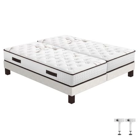 Ensemble tapissier Myriade 4 SR15 Beige 2x80x200 Ensemble tapissier Myriade 4 SR15 Beige 2x80x200