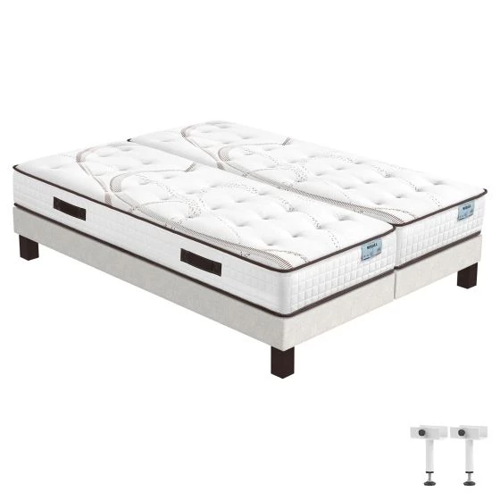Ensemble tapissier Moorea SR15 Beige 2x90x200