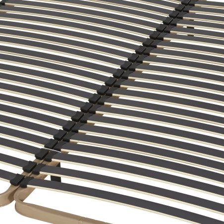 Sommier avec jeu de pieds 80+80x200