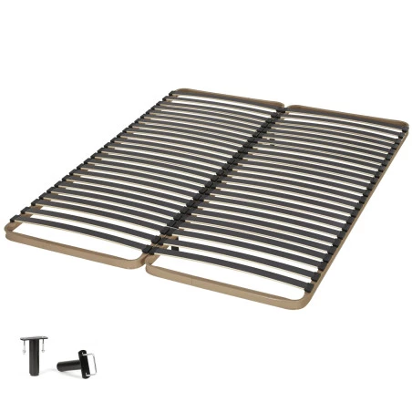 Sommier 70+70x190 Theta 2x24 lattes Sommier 70+70x190 Theta 2x24 lattes