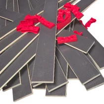 30 lattes + 60 embouts - 680x68x8 mm - lit 140 - pour sommier / bz / clic clac