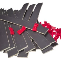 15 lattes + 30 embouts - 680x68x8 mm - lit 140 - pour sommier / bz / clic clac