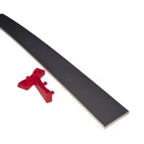 1 latte + 2 embouts - 680x68x8 mm - lit 140 - pour sommier / bz / clic clac