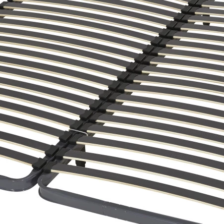 Sommier + jeu de pieds 80+80x200