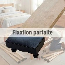 1 latte + 2 embouts - 680x48x8 mm - lit 140 - pour sommier / bz / clic clac
