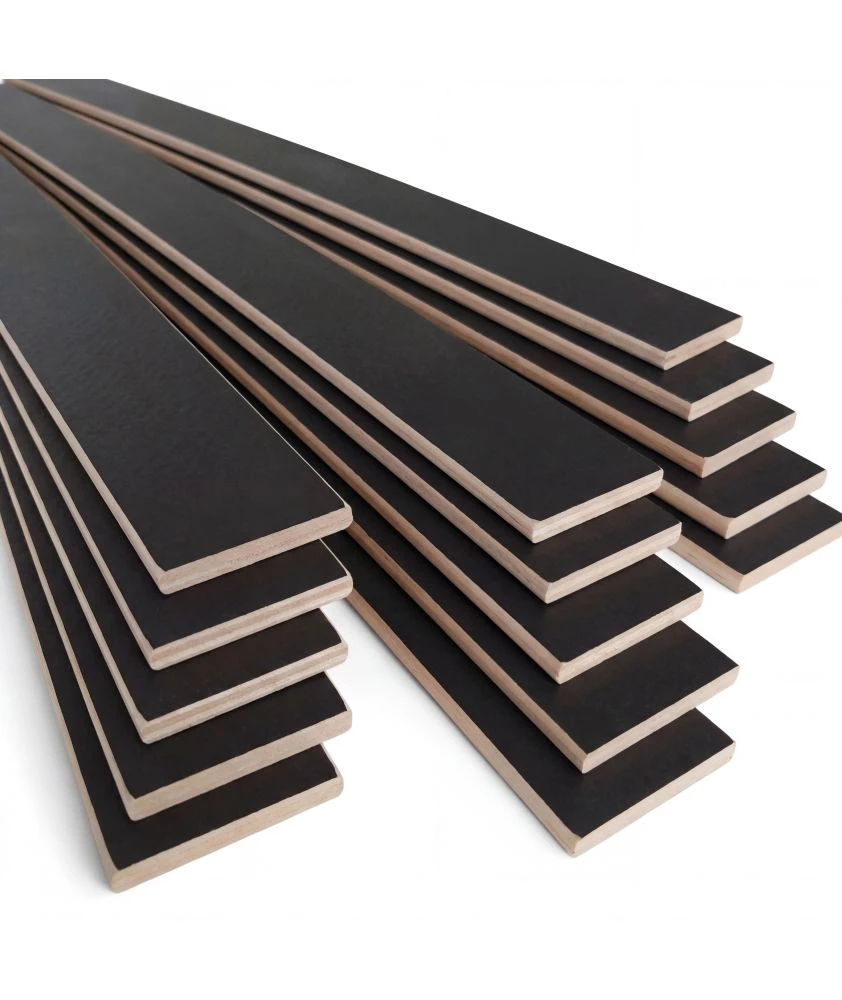 15 lattes - 680x68x8 mm - lit 140 - pour sommier / bz / clic clac