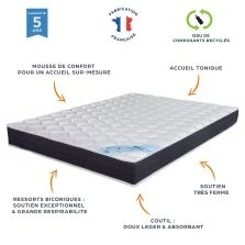 Matelas 140x190 Rubis ressorts