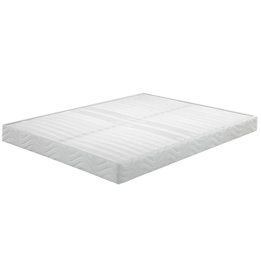 Sommier tapissier 140x200 Omega blanc 2x17 lattes