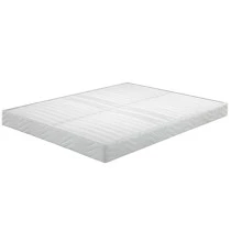 Sommier tapissier 160x200 Omega blanc 2x17 lattes