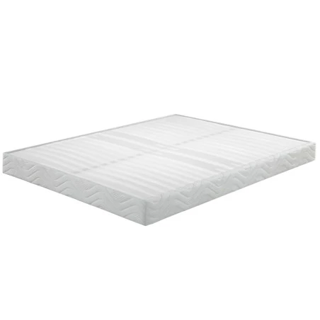 Sommier tapissier 160x200 Omega blanc 2x17 lattes Sommier tapissier 160x200 Omega blanc 2x17 lattes