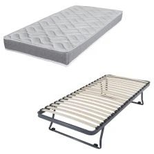 Sommier gigogne + matelas Morgan 90x190