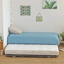 Sommier gigogne + matelas Morgan 90x190