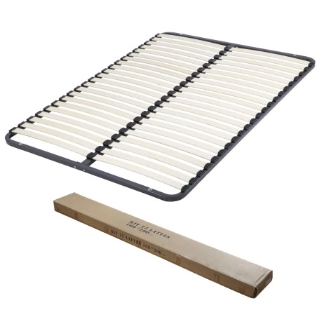Sommier démonté 160x200 Kit 46 lattes
