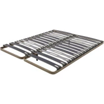 Sommier 80+80x200 C413 2x14 lattes
