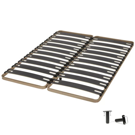 Sommier 80+80x200 2x11 lattes C310 Sommier 80+80x200 2x11 lattes C310