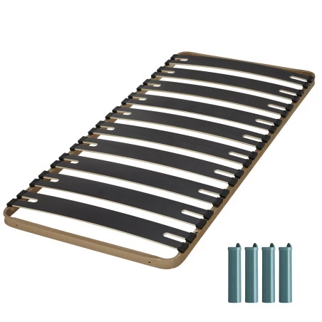Sommier + pieds 90x190 10 lattes C310 Sommier + pieds 90x190 10 lattes C310