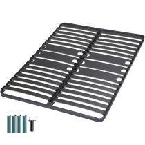 Sommier + pieds 140x190 2x15 lattes C416