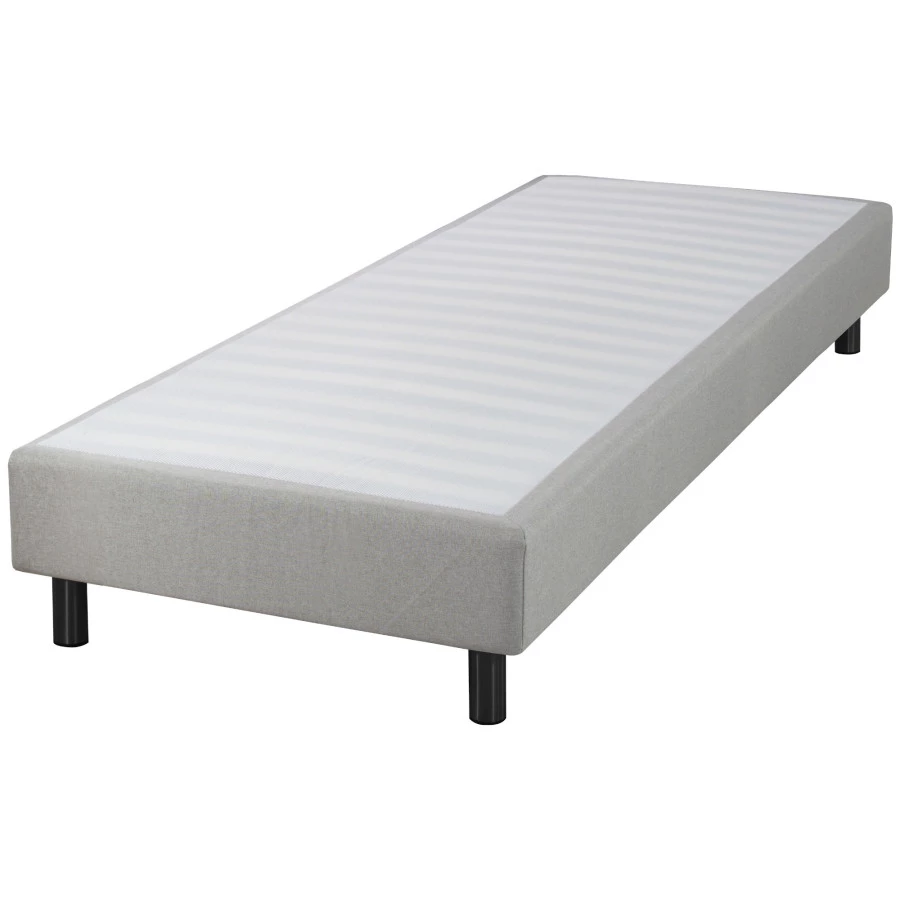 Sommier + jeu de pieds 90x190 Newkit Lin