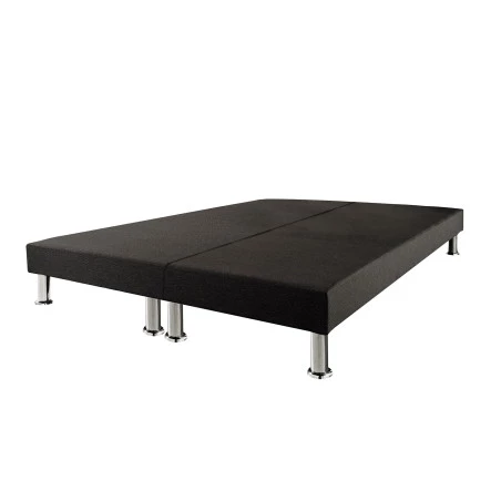 Sommier tapissier + jeu de pieds 90+90x200 Deco 2x13 lattes Sommier tapissier + jeu de pieds 90+90x200 Deco 2x13 lattes